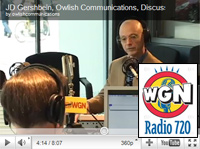Watch JD Gershbein on WGN Radio 720